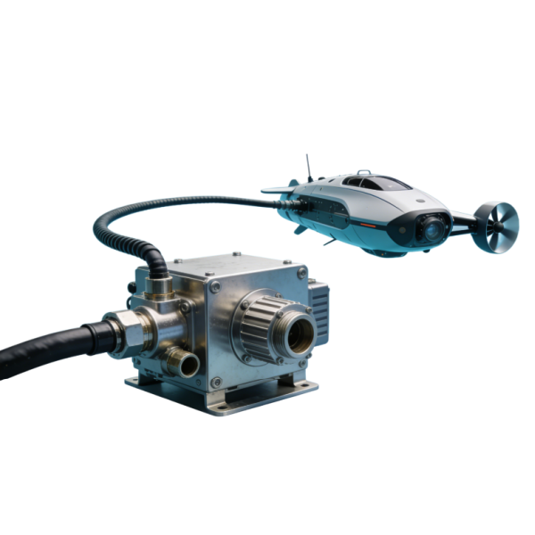 Línea vital de transmisión de energía para trabajos con manguera de cordón umbilical submarina